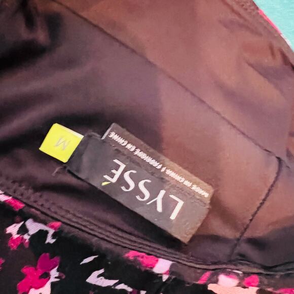 Lysse Mod Floral Print Skirt Knee Stretch - M - Picture 4 of 4